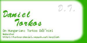 daniel torkos business card